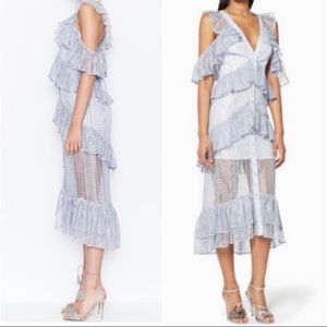 Alice McCall Melody metallic lace dress